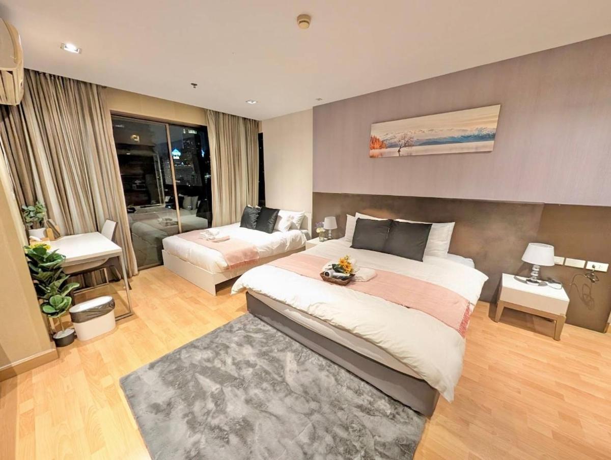 公寓 Spacious And Renovated 1-bedroom 100m To Nana Bts - 55 Sqm *